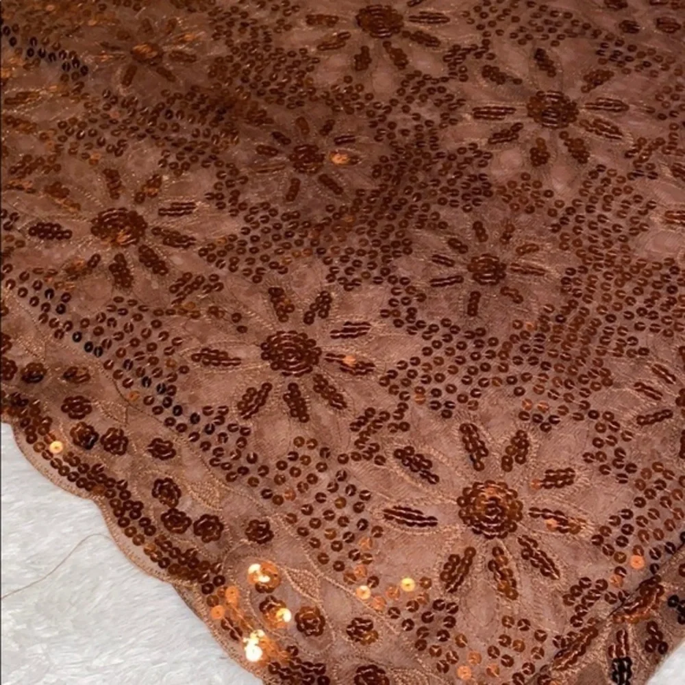 Sequin scarf